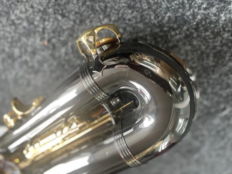 Trevor James Black and Gold 'The Horn Classic II' Tenor Saxophone - excellent condition-3